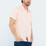 Corey Short Sleeve Button Up // Pink (3XL)