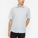 Clark Short Sleeve Button Up // Green (L)