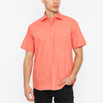 Brian Short Sleeve Button Up // Orange (L)