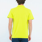 Jason Short Sleeve Button Up // Neon Yellow (2XL)