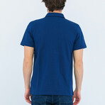 Dante Short Sleeve Button Up // Navy (S)