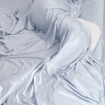 Hush Iced Sheet and Pillowcase Set - Light Blue (Twin)