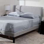 Hush Iced Sheet and Pillowcase Set - Light Blue (Twin)