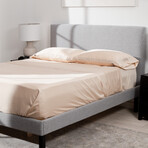 Hush Iced Sheet and Pillowcase Set - Iced Latte (Twin)