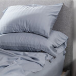 Hush Iced Sheet and Pillowcase Set - Light Blue (Twin)