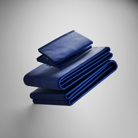 Hush Iced Sheet and Pillowcase Set - Navy (Twin)