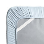 Hush Iced Sheet and Pillowcase Set - Light Blue (Twin)