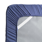 Hush Iced Sheet and Pillowcase Set - Navy (Twin)