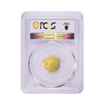 2022-M 1/10th Ounce Spanish Gold Doubloon // Iberian Lynx // Reverse Proof // PCGS Certified PR70 First Day of Issue