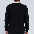 Nathanial Cardigan // Black (S)