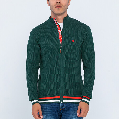 Evan Cardigan // Green (S)