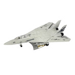 Val Kilmer, Tom Skerritt, James Tolkan Top Gun Cast // Autographed 1:48 Scale 16" F-14 Die-Cast Model