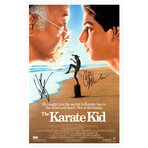 Ralph Macchio + Billy Zabka // The Karate Kid // Autographed Movie Poster