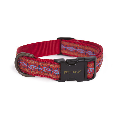 Pendleton Classics Collar // Diamond River Scarlet (Small)