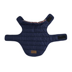 Pendleton Puffer Dog Coat // Navy (X-Small)