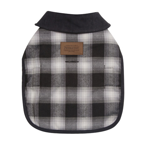 Pendleton Classics Dog Coat // Charcoal Ombre (X-Small)