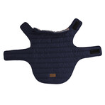 Pendleton Puffer Dog Coat // Navy (X-Small)