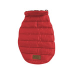 Pendleton Puffer Dog Coat // Red (X-Small)