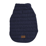 Pendleton Puffer Dog Coat // Navy (X-Small)