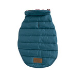 Pendleton Puffer Dog Coat // Teal (X-Small)