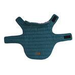 Pendleton Puffer Dog Coat // Teal (X-Small)