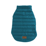 Pendleton Puffer Dog Coat // Teal (X-Small)