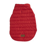 Pendleton Puffer Dog Coat // Red (X-Small)