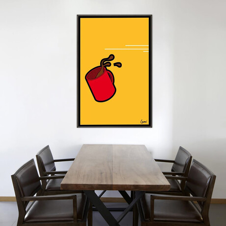 Flash-Morning #1 by Grégoire "Léon" Guillemin (26"H x 18"W x 0.75"D)