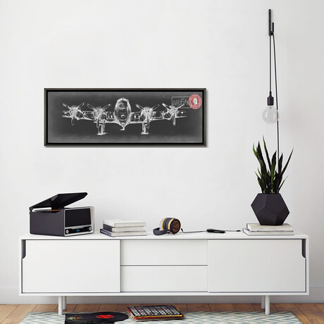 Aeronautic Collection VI by Ethan Harper (12"H x 36"W x 0.75"D)