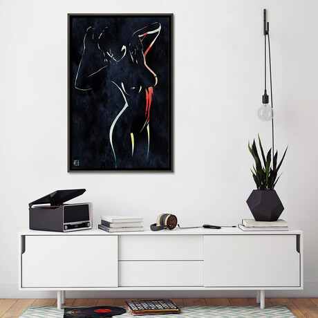 Nude VI by Giuseppe Cristiano (26"H x 18"W x 0.75"D)