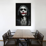 The Joker by Inked Ikons (26"H x 18"W x 0.75"D)
