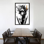 Wisdom And Fire by Loui Jover (26"H x 18"W x 0.75"D)