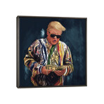 Biggie Trump by El'Cesart (18"H x 18"W x 0.75"D)