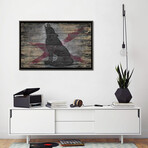 Lone Wolf by Diego Tirigall (18"H x 26"W x 0.75"D)