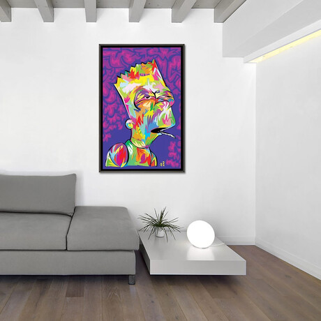 Bart's High by TECHNODROME1 (26"H x 18"W x 0.75"D)