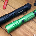 LED Rechargeable Flashlight + Power Bank // Black