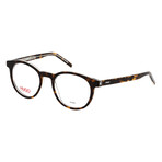 HUGO // Men's Round Optical Frames // Tortoise