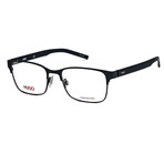 HUGO // Men's Rectangular Optical Frames // Matte Blue