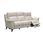 Kester // Sofa with Power Recline + Power Headrest (Laurel Cream)