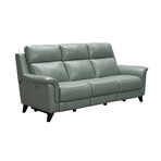 Kester // Sofa with Power Recline + Power Headrest (Laurel Cream)