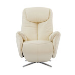 Apollo // Power Pedestal Recliner with Headrest (Capri Camel)