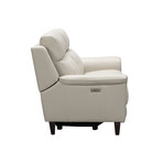 Kester // Loveseat with Power Recline + Power Headrest (Laurel Cream)