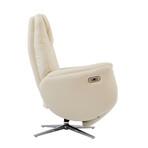 Apollo // Power Pedestal Recliner with Headrest (Capri Camel)