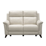 Kester // Loveseat with Power Recline + Power Headrest (Laurel Cream)