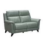 Kester // Loveseat with Power Recline + Power Headrest (Laurel Cream)