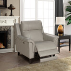 Kester // Power Recliner + Power Headrest (Laurel Cream)