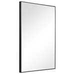 Thin Framed Contemporary Mirror // 31" (Black)
