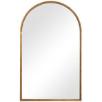Thin Frame Arch Mirror (Black)
