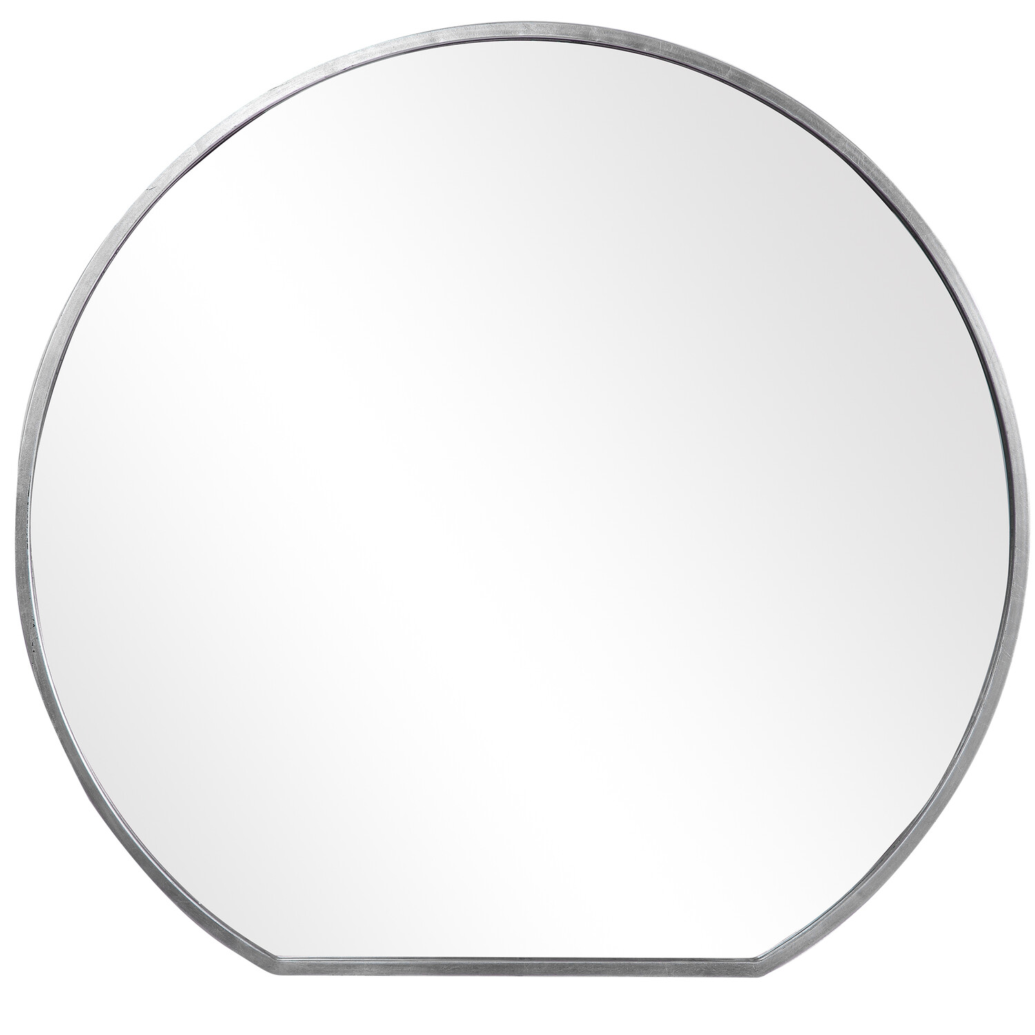 Silver Flat Bottom Mirror MansionWorthy Mirrors Touch of Modern