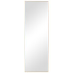 Thin Framed Contemporary Mirror // 60" (Black)